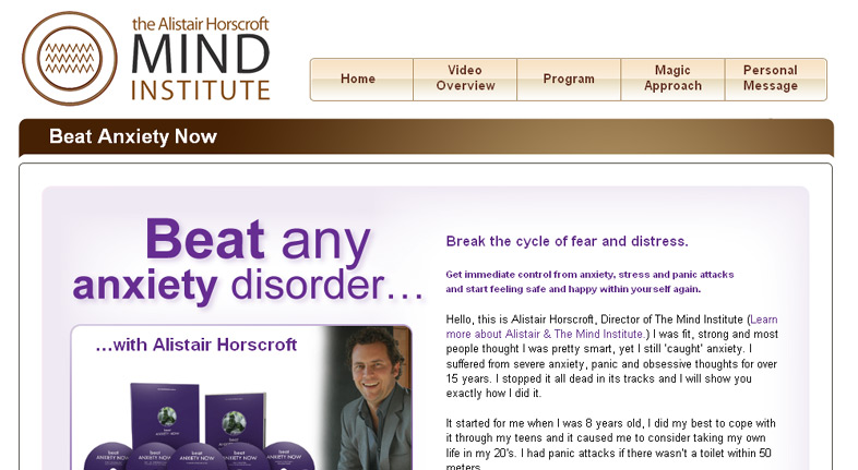 Beat Panic Anxiety Now