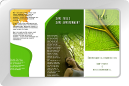 LEAF SAVE TREES SAVE ENVIRONMENT