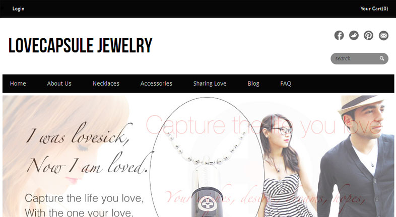 Love Capsule Necklaces