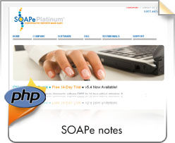 PHP, Soape Notes