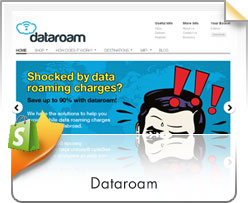 Shopify, Dataroam