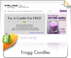 Shopify, Frogg Candles