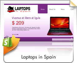 Shopify, Laptops In Spain