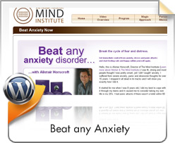 Wordpress, Beat Panic Anxiety Now