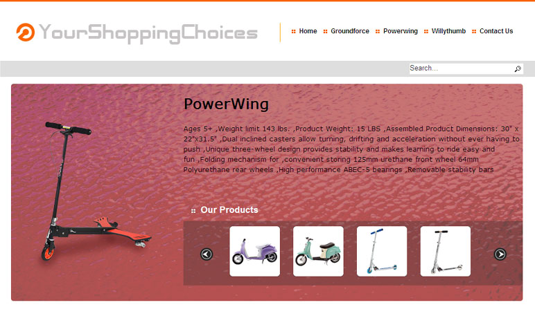 Your Shopping Choices